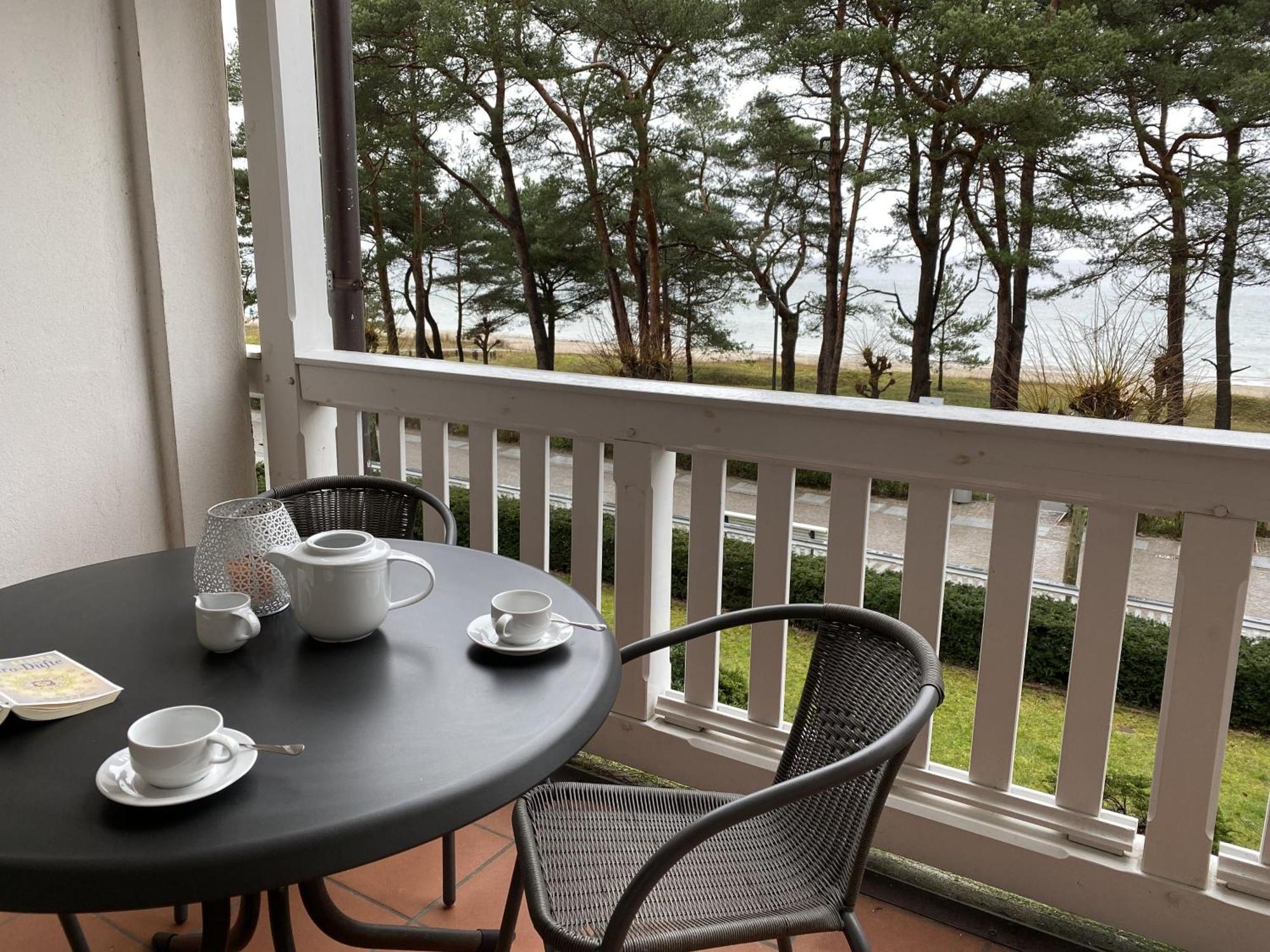 Ferienwohnung Ostseeblick In Der Villa Seeadler Остзебад Бинц Екстериор снимка
